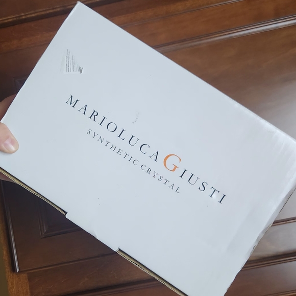 NIB - Mario luca Giusti David Amber 6pc Tumblers - Picture 4 of 6